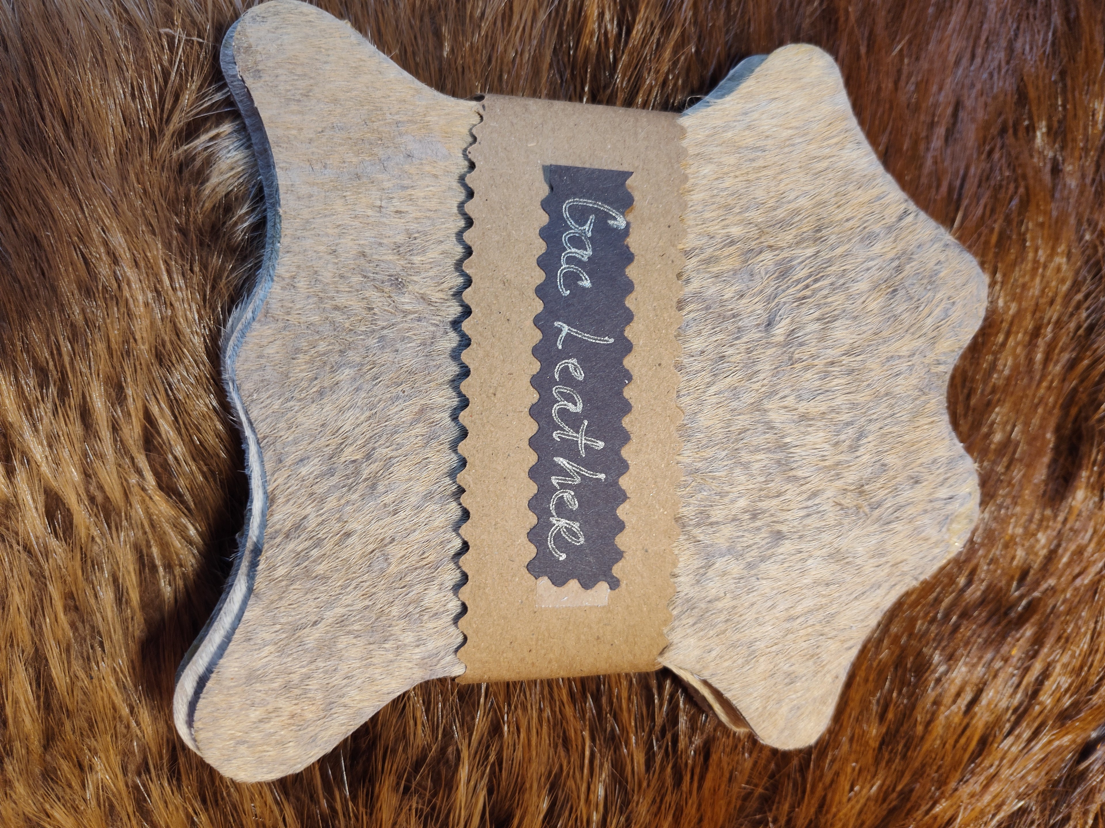 Cowhide Coasters