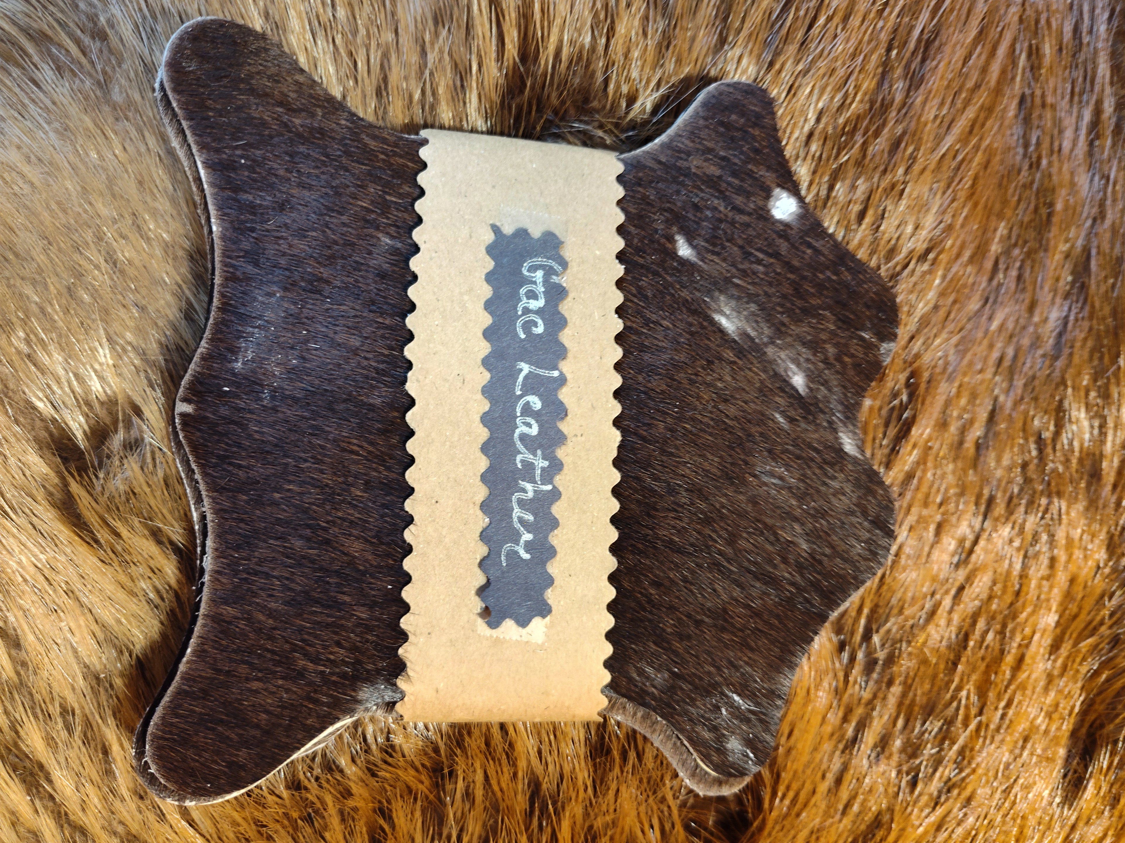 Cowhide Coasters