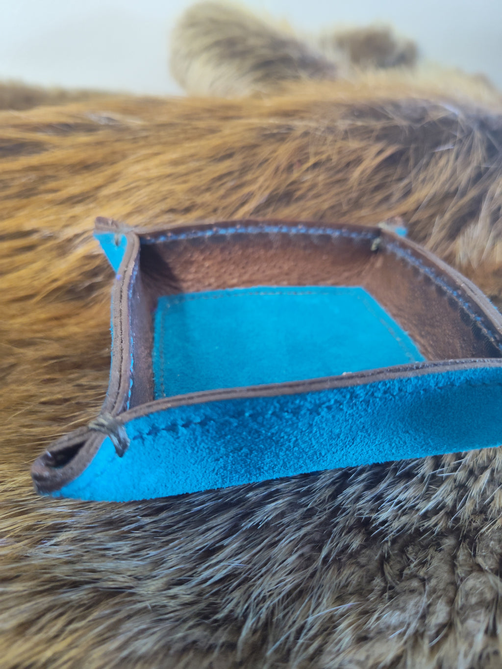 Small Blue Valet Tray