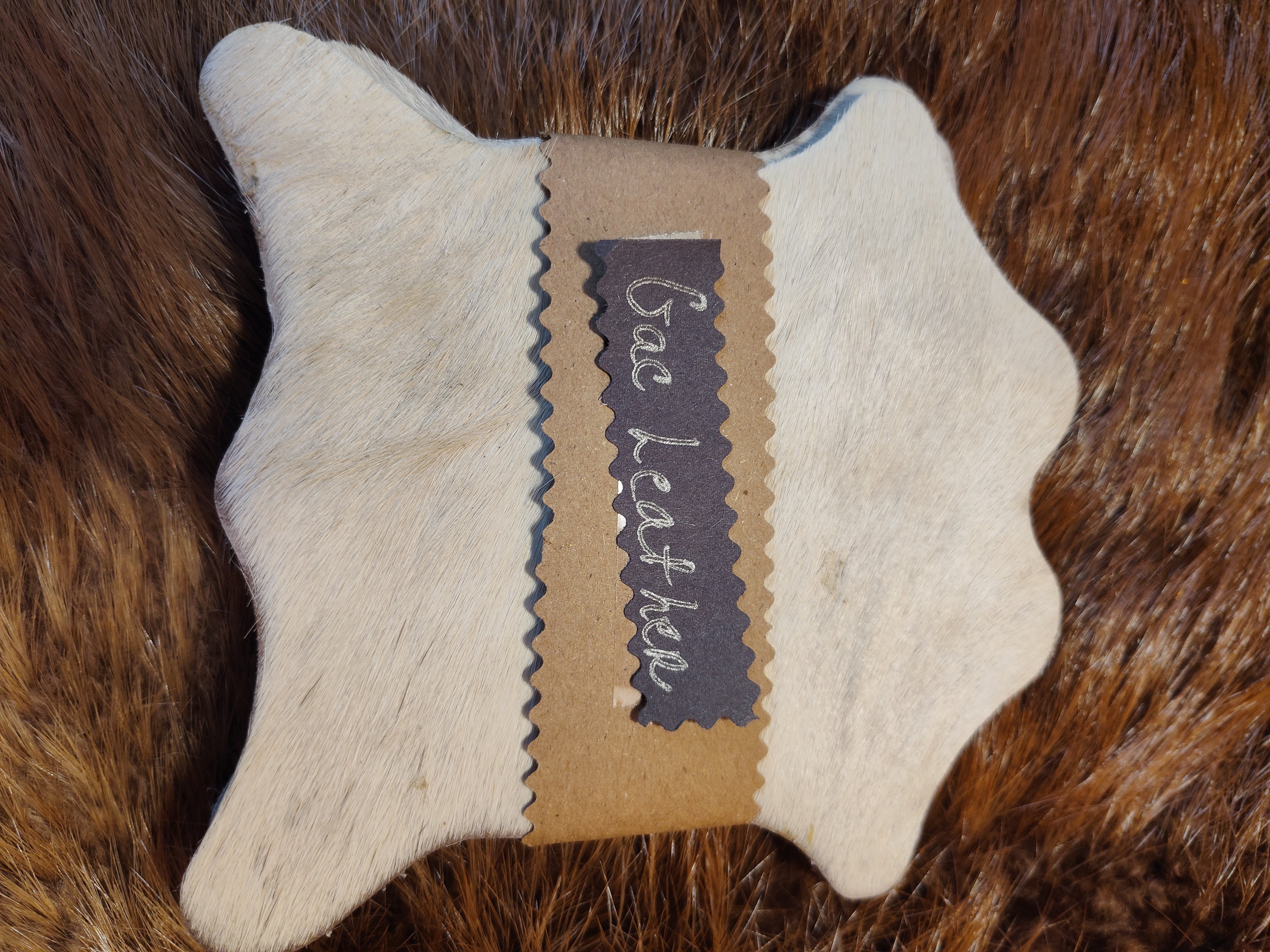 Cowhide Coasters