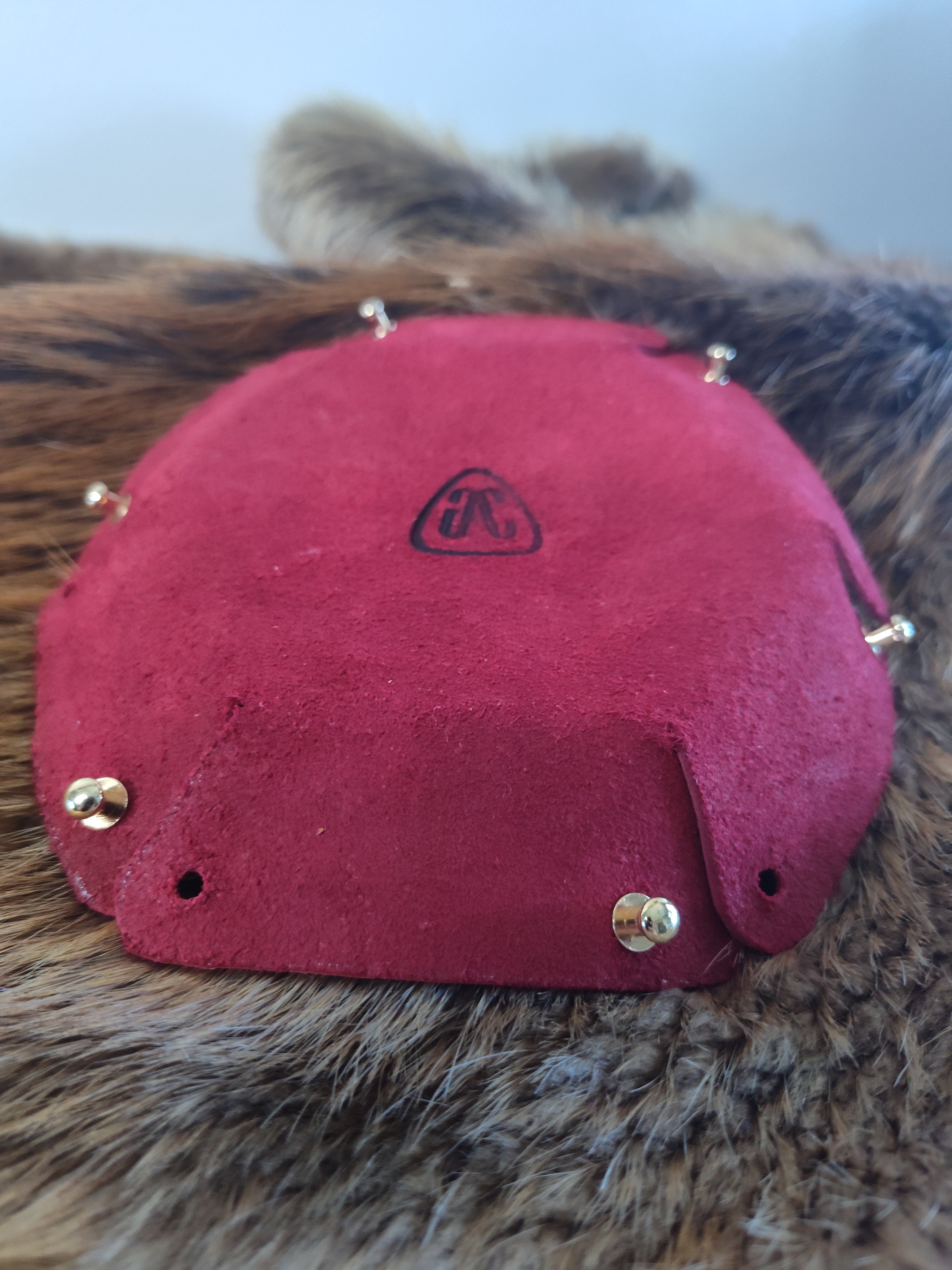Red Alligator Valet Tray