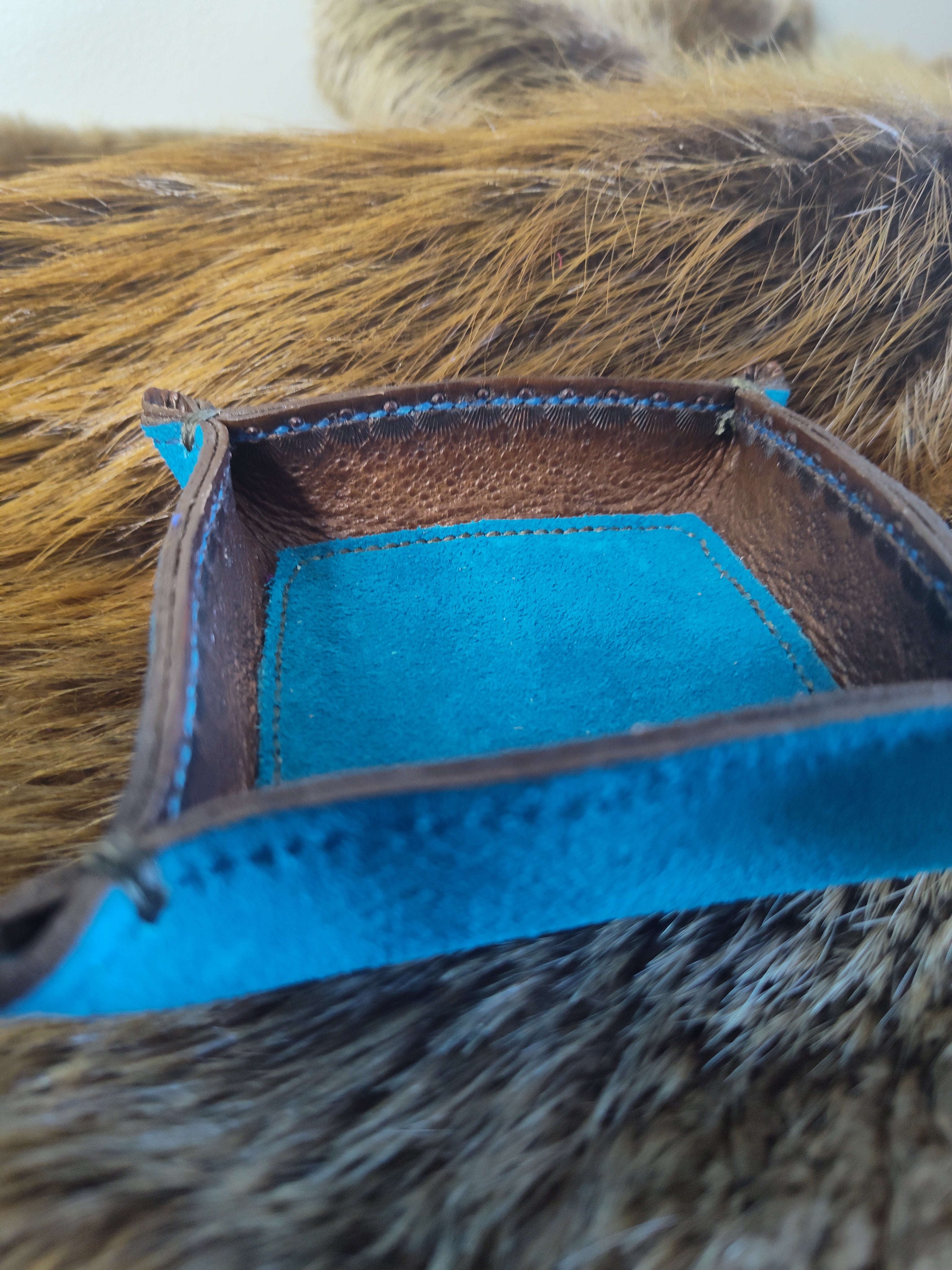 Small Blue Valet Tray